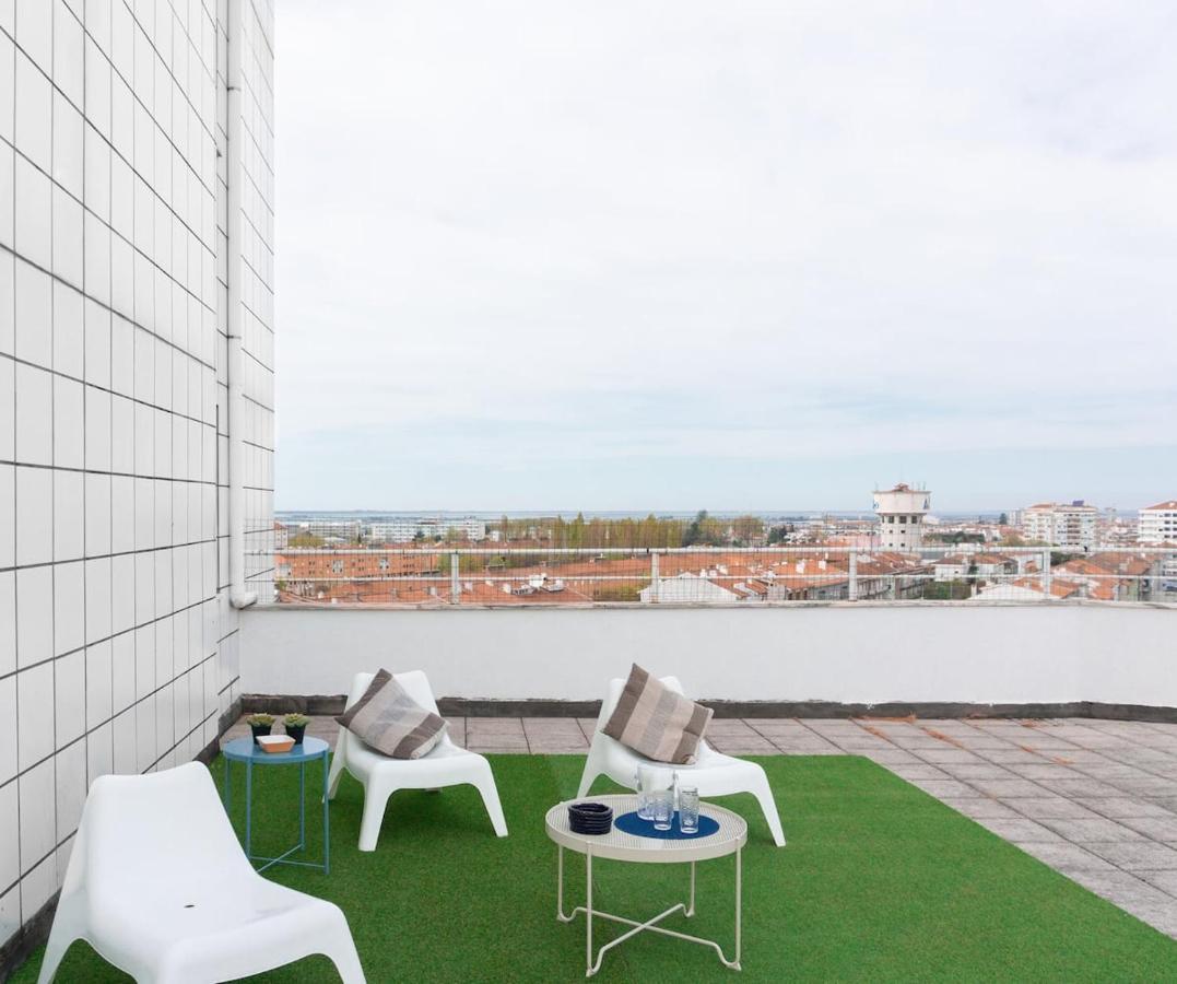דירות אבאירו 8Rooftop - T2 Com Terraco E Vista Para As Salinas! מראה חיצוני תמונה